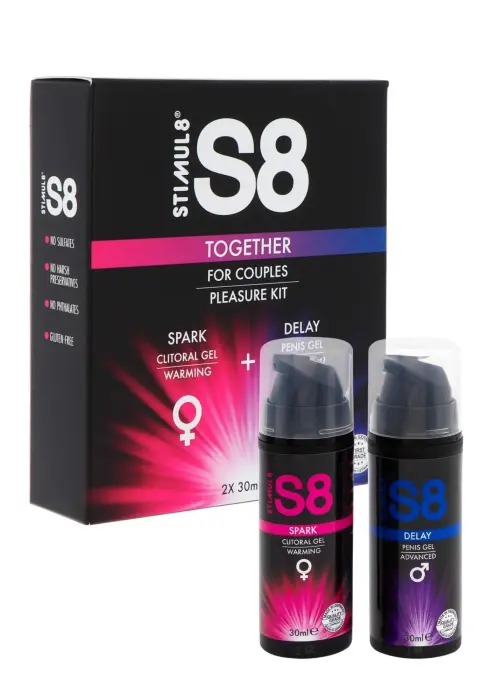 Swede S8 Together Kit – гель для клитора Spark + гель-пролонгатор Delay
