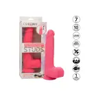 Dziļi rūcošs un automātiski kustīgs dildo – 17.75 cm (7″) – Rozā — Foto 5