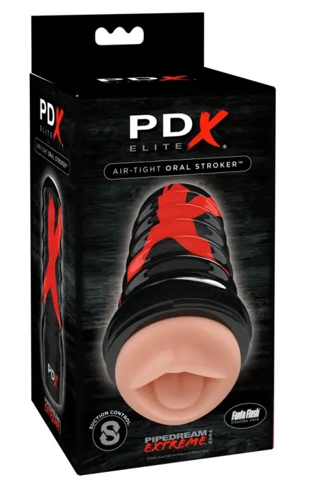 Pipedream PEE Air Tight Oral Stroker – 17.5 cm (6.9″)