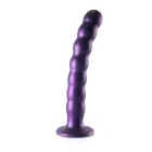 Дилдо с бусинами для точки G с присоской – 20.5 cm (8″) – Фиолетовый — Фото 2