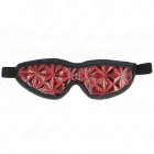KINK Red Diamond Pattern Eye Mask Adjustable Headband 20.5x6cm — Photo 1
