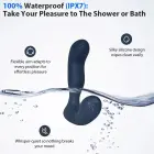 Iker Neo interaktīvs pulsējošs prostatas masieris – 13.5 cm (5.3″) – Melns — Foto 9