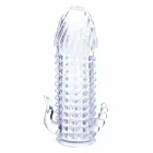 NMC 2 Seductive Tickler Sleeves Set – clear TPE flexible sleeves – 14 cm / 13 cm — Photo 3