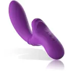 Intense Harry Flexible Personal Massager with Vibrating Tongue – Purple — Photo 4