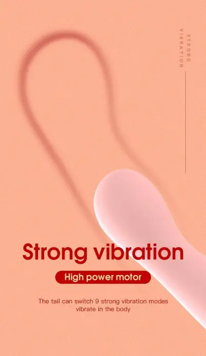 Lauren USB vibrators – rozā Foto 12