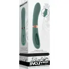 Двойной вибратор Evolved Novelties Chick Flick – 21.8 cm (8.6″) – зеленый — Фото 10