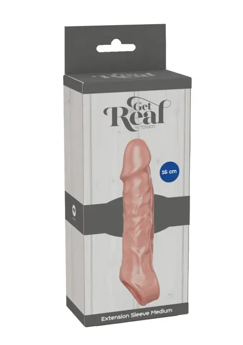 TOYJOY Get Real насадка на член – 16 cm – телесный
