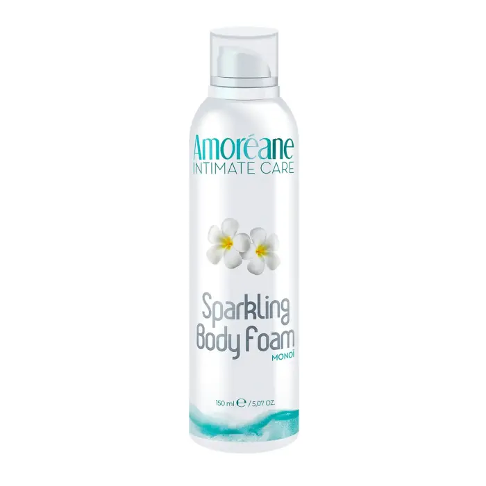 Amoreane Blizgios kūno putos Monoi – 150 ml