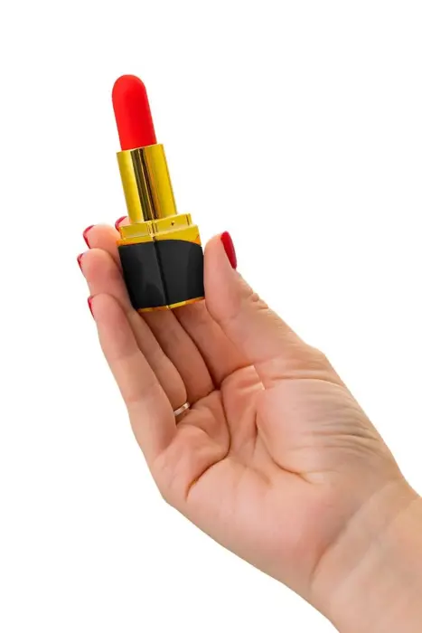 Toyfa Flovetta Mini Vibrator – 9 cm – Black Photo