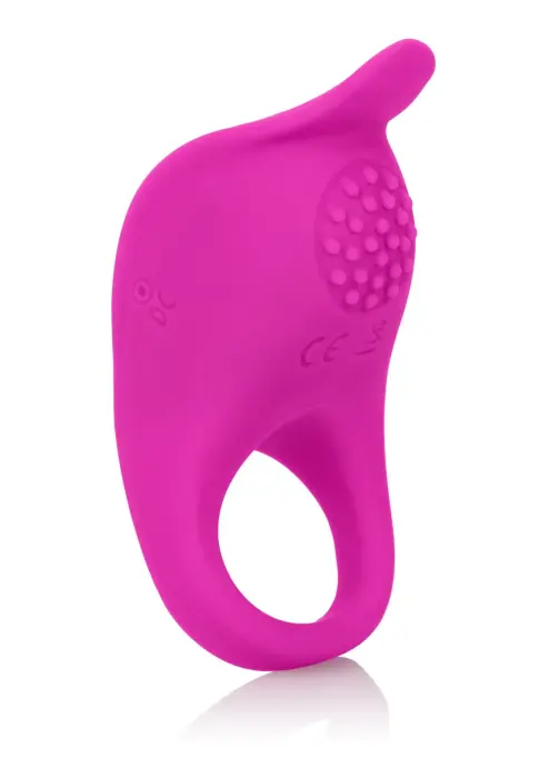 CalExotics įkraunamas Teasing Enhancer vibruojantis varpos žiedas – rožinis