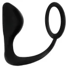 Addicted Toys Intimate Plug with Black Support Ring – 10 cm – Black — Photo 3