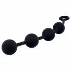 Nexus Excite Large Silicone Beads – 21 cm – Black — Photo 1