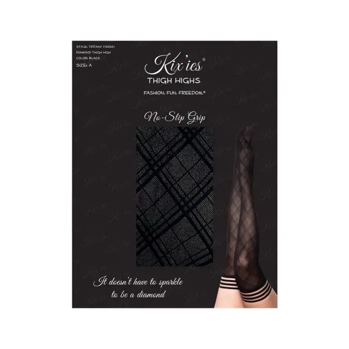 Kix'ies Tiffany чулки до бедра – чёрные – C