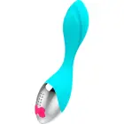 HAPPY LOKY Mini Fun Vibrator – 19.5 cm (7.7″) – Blue — Photo 4