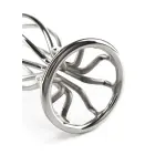 Mr. Steel Round Wire Anal Plug – L – Silver — Photo 5