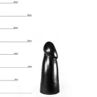 Bolong Dildo – 23+ cm – Melns — Foto 4