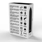 Black&Silver Kernex 2 – uzlādējams mini vibrators – melns — Foto 6