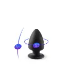 Ssilexd Plug-SD.Model 1 reālistisks divslāņu vibrējošs anālais spraudnis – 8 cm (3.1″) – Melns — Foto 5