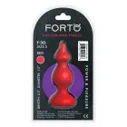 FORTO F-30 POINTER Anaalhelmeste kett – S – Punane — Foto 5