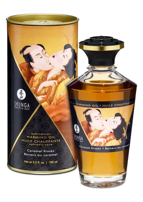 Aphrodisiac Warming Massage Oil – Caramel – 100 ml