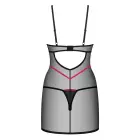 Obsessive Novenes Lingerie Set – Black / Pink – XS/S — Photo 4