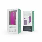Перезаряжаемый силиконовый вибратор Taptastic Vibe – розовый — Фото 2