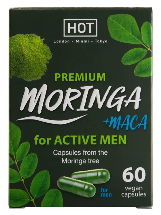 HOT BIO Moringa Капсулы для мужской силы – 60 шт.