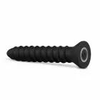 Dream Toys Screwed Plug Large – 13.7 cm – Black — Photo 2