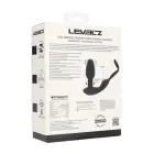 Dual Vibrating Rotating Beads Prostate Stimulator with Cock and Ball Ring – Black — Photo 3