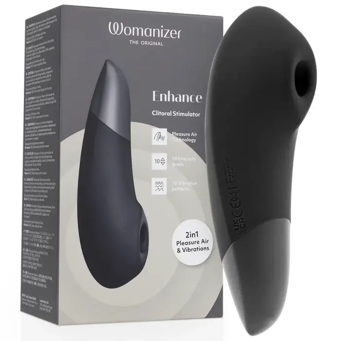 Клиторальный стимулятор Womanizer Enhance – 15.8 cm (6.2″) – черный