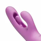 Good Vibes Only triušio vibratorius Moving Finger – violetinis — Nuotrauka 8