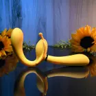 Evolved The Monarch Strapless Vibrating System – Yellow — Photo 8