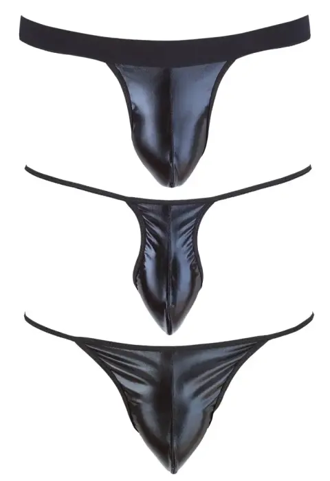 Men's Thong Set – 3 pcs – S-L Photo