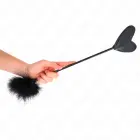 KINK Heart Paddle & Tickle Feather 31cm – Dual Sensory Play Accessory — Photo 5
