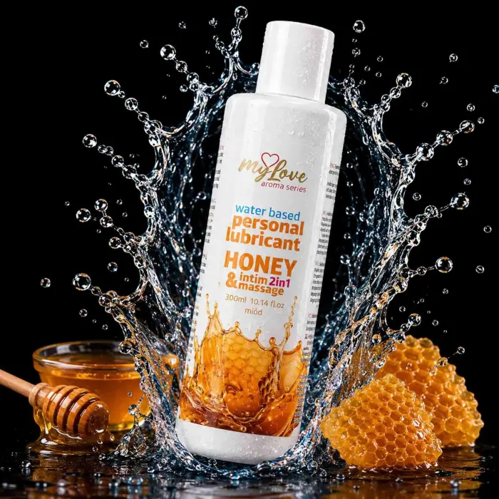 MyLove Aroma Series Intimate & Massage 2-in-1 Lubricant – Honey – 300 ml