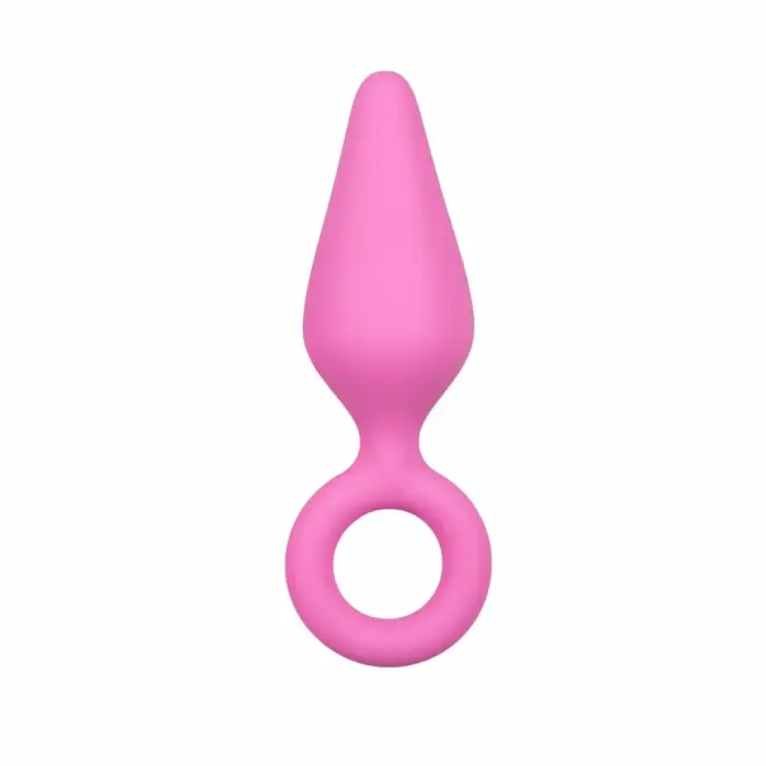 EasyToys Pointy Plug силиконовая анальная пробка – 7.5 cm – Черный – S