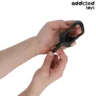 Addicted Toys Model 8435565956813 Black Support Cage Ring – Adjustable Silicone System — Photo 2