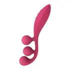 Satisfyer Tri Ball 1 elastīgs vibrators – 23.5 cm (9.25″) – sarkans — Foto 3