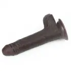 Sliding Skin Dual Layer Dildo – 18 cm (7″) – Black — Photo 7