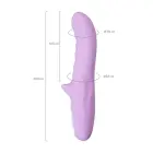 JOS JRotator MERRY-GOR вращающийся вибратор – 21 cm (8″) – фиолетовый — Фото 5
