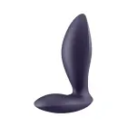 Power Plug – Textured Vibrating Anal Plug with Suction Cup – Purple — Photo 5