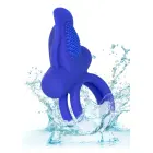 Dual Pleaser Enhancer – rechargeable vibrating cock ring with tongue and remote — Photo 7