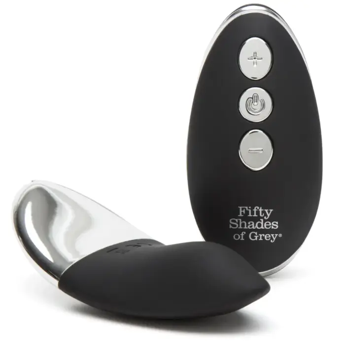 Fifty Shades of Grey Relentless Vibrations вибратор с пультом управления для белья – черный