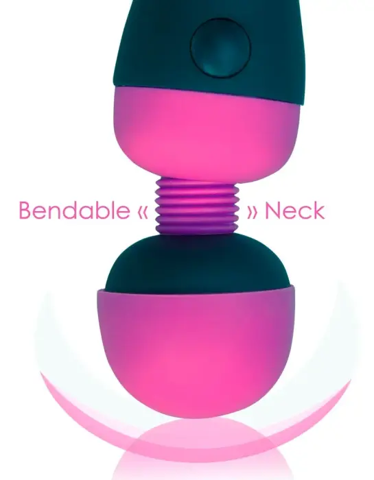 palmpower uzlādējams wand masāžas vibrators – 19.5 cm (7.7″) – rozā Foto 7