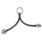 Heavy Gear Cock Ring & Anal Plugs – Metal, Silicone — Photo 3