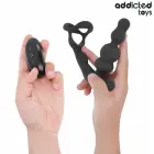 Addicted Toys rotējošs prostatas masieris – 11 cm – Melns — Foto 2