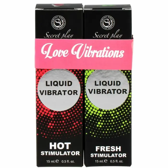 Secret Play Liquid Vibrator Duo набор – согревающий и освежающий эффект 2x15 мл