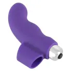 Sweet Smile pirksta vibrators – 9.3 cm (3.7″) – violets — Foto 3