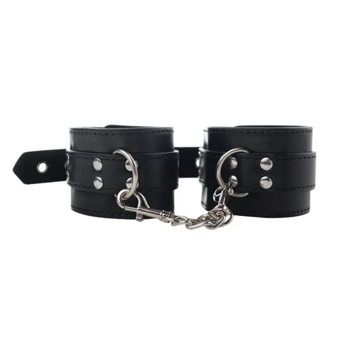 Fetish Fantasy Adjustable Faux Leather Wrist Cuffs