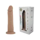 Realistlik dildo iminapaga – 20 cm (8″) – Nahavärv — Foto 2